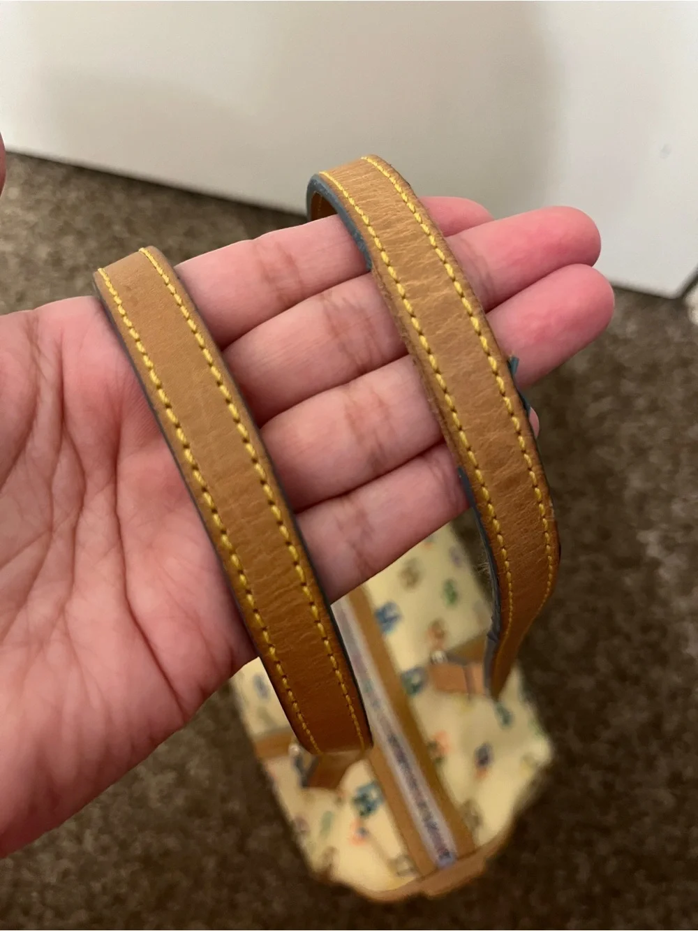 Dooney & Bourke Vintage Y2K Barrel Bag in Coated Canvas Rainbow Monogram